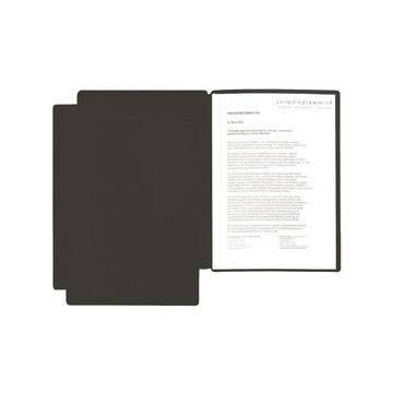 PAGNA chemise de présentation / candidature "Star", A4, noir