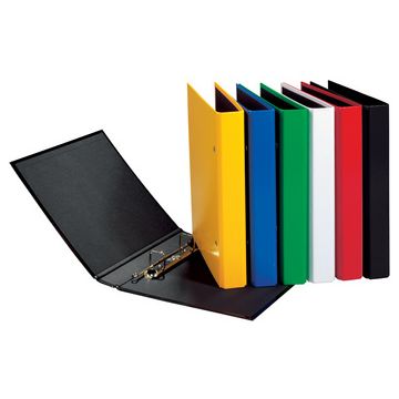 PAGNA classeur à anneaux "Basic Colours", blanc, format A5,