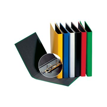 PAGNA classeur à anneaux "Basic Colours", jaune, format A4,