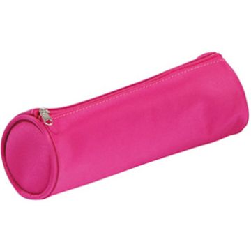 PAGNA trousse ronde tendance, en nylon, rose foncé