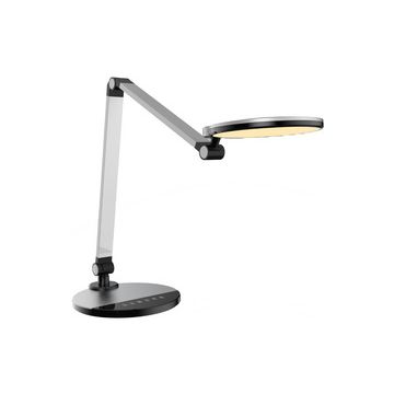 PAPERFLOW Lampe de table à LED CHUCK, socle, argent