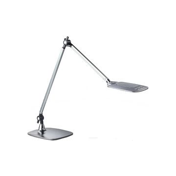 PAPERFLOW Lampe de table à LED JIM, socle, argent