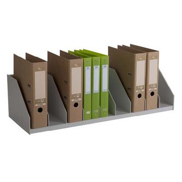 PAPERFLOW Trieur à cases fixes, 10 cases, gris