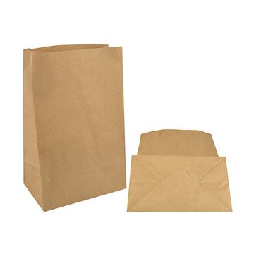 PAPSTAR Sac en papier à fond plat, 220 x 185 x 97 mm