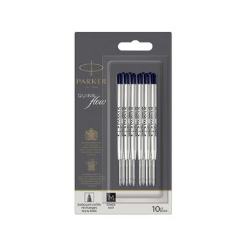 PARKER Recharge pour stylo QUINKflow, F, blister, bleu