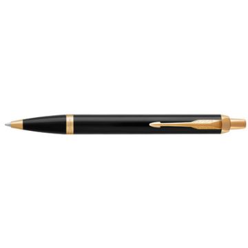 PARKER Stylo à bille rétractable IM Laque Noire G.T.