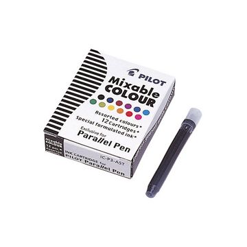 PILOT Cartouches d'encre pour stylo Parallel Pen, bleu