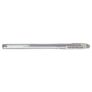 PILOT Stylo roller à encre gel G-1 Métal, argent
