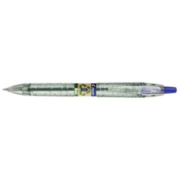 PILOT Stylo bille rétractable B2P Ecoball 10, bleu