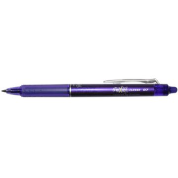PILOT Stylo roller FRIXION BALL CLICKER 07, violet