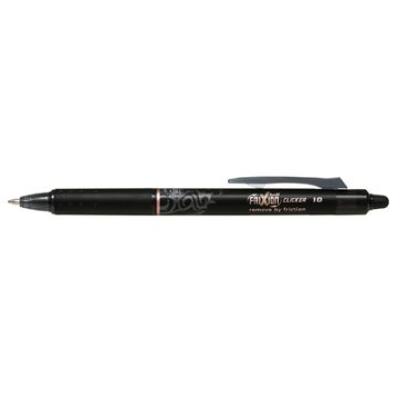 PILOT Stylo roller FRIXION BALL CLICKER 10, noir