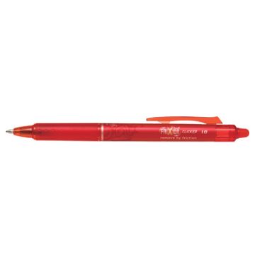 PILOT Stylo roller FRIXION BALL CLICKER 10, rouge