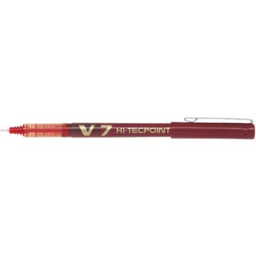 PILOT Stylo roller Hi-Tecpoint V7, rouge