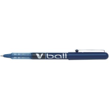 PILOT Stylo roller V Ball VB 5, pointe métal, bleu