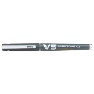 PILOT Stylo roller V5 Hi-Tecpoint, rechargeable, noir