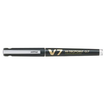 PILOT Stylo roller V7 Hi-Tecpoint, rechargeable, noir