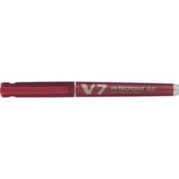 PILOT Stylo roller V7 Hi-Tecpoint, rechargeable, rouge