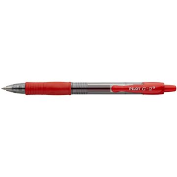 PILOT Stylo roller à encre gel G-2 PLUS medium, rouge