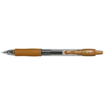 PILOT Stylo roller à encre gel G2 07, caramel