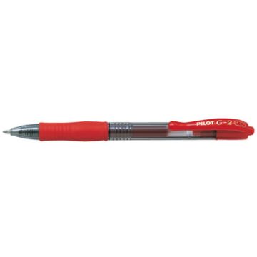 PILOT Stylo roller à encre gel G2 10, rouge
