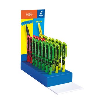 PILOT Surligneur FRIXION light, présentoir de 40 pièces