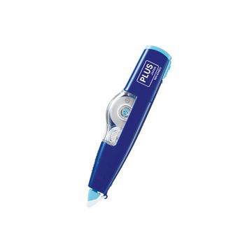 PLUS JAPAN Rouleau correcteur rechargeable "MR", bleu