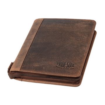 PRIDE&SOUL Organiseur CHARON, en cuir, marron