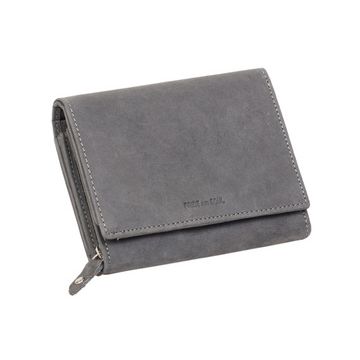 PRIDE&SOUL Portefeuille pour dames RFID, en cuir, gris