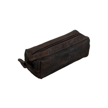 PRIDE&SOUL Trousse, cuir, marron foncé