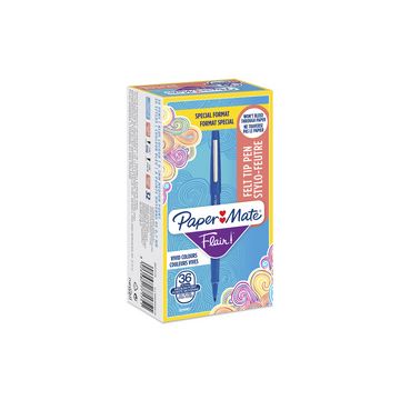 Paper:Mate Stylo feutre Flair Original, Value Pack, bleu