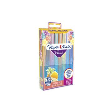 Paper:Mate Stylo feutre Flair TROPICAL VACATION, étui de 16