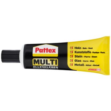 Pattex Colle universelle Multi, sans solvant, tube de 50 g