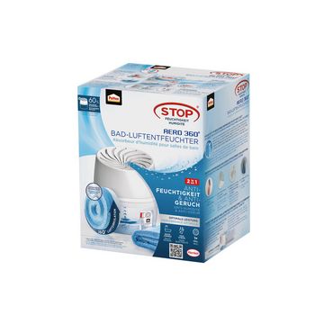 Pattex Déshumidificateur pour salle de bain AERO 360, blanc