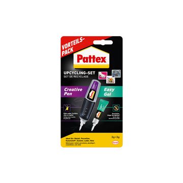 Pattex Upcycling-Set collage instantané, pack économique
