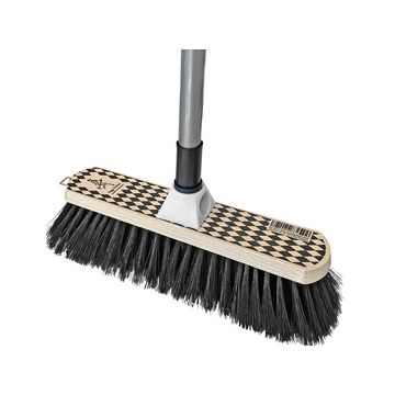 Peggy Perfect Balai avec manche "Arlequin", bois