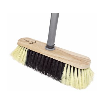 Peggy Perfect Balai en bois avec manche en métal