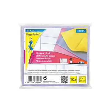 Peggy Perfect Chiffon multi-usage non-tissé, paquet de 10