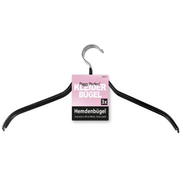 Peggy Perfect Cintre en métal sans barre, pack de 3