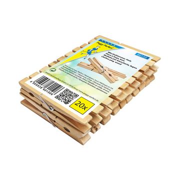 Peggy Perfect Pinces à linge, en bois, longueur: 100 mm