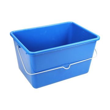 Peggy Perfect Seau avec anse en acier, 12 litres, bleu