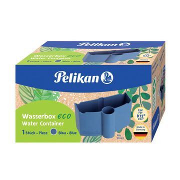 Pelikan Bac à eau eco pour boîte de peinture K12, bleu