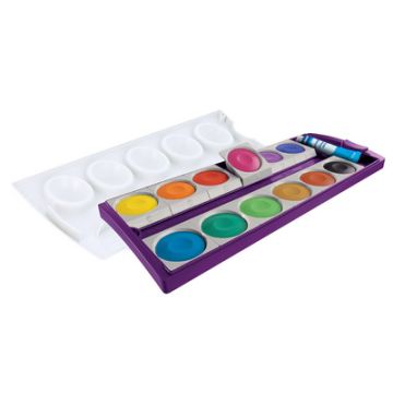 Pelikan Boîte de peinture K12, 12 couleurs, violet
