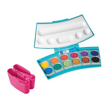 Pelikan Boîte de peinture ProColor 735, 12 couleurs