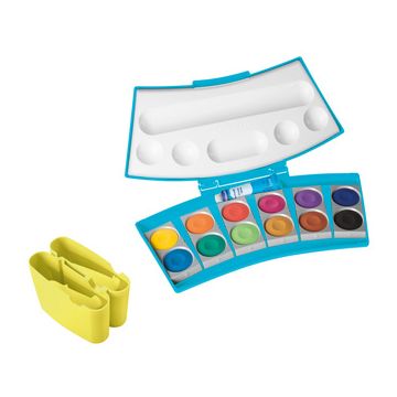 Pelikan Boîte de peinture ProColor 735, 12 couleurs