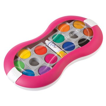 Pelikan Boîte de peinture Space+, 12 couleurs, rose