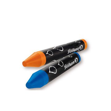 Pelikan Crayons de cire épais 666/8WL, rond, soluble dans l'