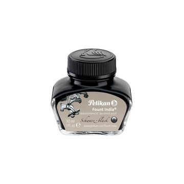 Pelikan Encre "Fount India", noir, dans un flacon