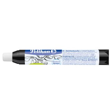 Pelikan Encre de chine A, cartouche de 9 ml, noir (17)