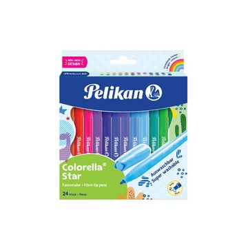 Pelikan Feutre colorella star, étui carton de 24