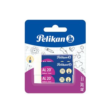 Pelikan Gomme en plastique AL 20, carte blister